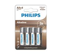 Pila Philips LR6A4B/10 AA Alcalina 1,5 V Blister 4 pezzi