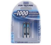 Pila ricaricabile Ansmann AAA NiMH 1,2V 1000 mAh Confezione da 4