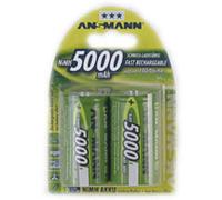 NH 2X5000 ANS - maxE, batteria NiMh, D (mono), 5000 mAh, confezione da 2 pezzi