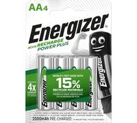 EN RPP 4X2000 - Batteria NiMh, AA (stilo), 2000 mAh, confezione da 4 pezzi