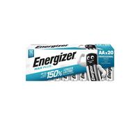 Blister da 20 Pile Alcaline Max Plus Stilo AA E91 DP20 60/120-Energizer