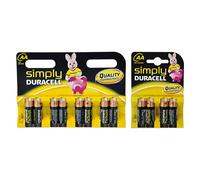 Pila Stilo PZ 8 Duracell Mn 1500 1,5 v Aa Simply 12 Blister