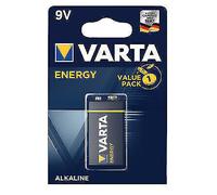 PILA TRANSISTOR ENERGY VARTA ALCALINA VOLT 9,0 PZ 10