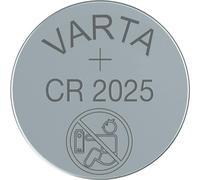 Pila Varta CR2025 Litio 3V 157mAh Blister 5 pezzi