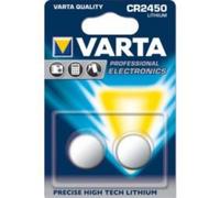 Pila Varta CR2450 Litio 560 mAh 2 pezzi bottone/moneta