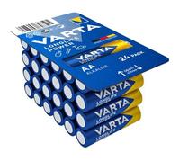 High Energy AA Batteria monouso Stilo AA Alcalino Batteria monouso, Stilo AA, Alcalino, 1,5 V, 24 pz, Blu, Argento