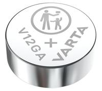 ALKALINE V12GA, LR43 (Batteria Speciale , 1.5V) Blister da 1 LR43 (Batteria Speciale , 1.5V) Blister da 1, Batteria monouso, LR43, Alcalino, 1,5 V, 80 mAh, Metallico