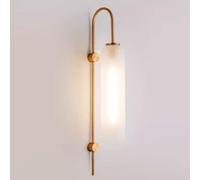 Pilanp Sconce da Parete in Vetro Lampada da Parete Moderna Lampada da toeletta per Bagno Sconce Illuminazione da Parete Staffa per Interni Luce per Soggiorno Camera da Letto Corridoio Lounge