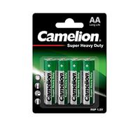 PILAS CAMELION R6P-4BB AA LR6, SUPER HEAVY DUTY, 4 PC(S)
