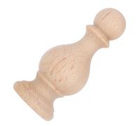 Pilastra Decorativa in Legno Massello per Mobili e Scale Interne | Finitura Grezza da Personalizzare, Intaglio Manuale Fine, Stile Romano, per Fai da Te e Restauro