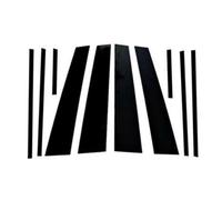 Pilastri porte e finestre Compatibile Con Suzuki Per Across 2020 2021 2022 Europa 10 Pezzi/set Nero Kit Modanature Montanti Delle Portiere E Finestrini Dell'auto