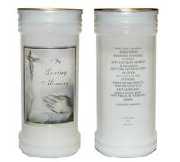 Pilastro Candela IN Sostegno " IN Loving Memoria " - Scelta Design
