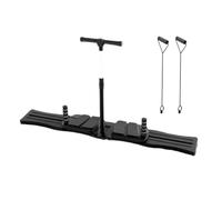 Pilates AB Board, Core Sculpt Trainer Set di stabilità compatta da 60 cm, 29,53 x 5,31 x 2,76 pollici, impugnatura antiscivolo in polimero ABS, unità di bilanciamento per la casa,