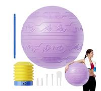 Pilates Ball - Palla Di Stabilità Gonfiabile | Accessori Per Esercizio Pesanti, Attrezzature Per Allenamento Domestico Senza Scivolamento Per Migliorare L'Allenamento Fisico Allenamento Al Cuore