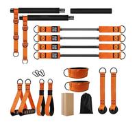 Pilates Bar Set per donne - Attrezzatura modellante - Attrezzatura per squat per la casa, studio, professionisti, spalle, gambe