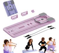 Pilates Board - 2024 Best Lhanel Pilates Reformer Set, multiuso pieghevole Pilates Reformer Board per la casa