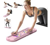 Pilates Board for Home Workout, Adjustable Resistance, Portable and Foldable, Full Body Exercise Equipment for Strength, Flexibility, and Core Training