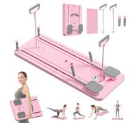 Pilates Board - Macchina riformatrice per pilates, multiuso, pieghevole, da donna, per allenamenti di core/schiena/braccia/gambe