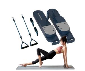 Pilates Board - Machine for Home Workout | Tipo di Divisione Pilato Reformer Set | Macchina addominale multifunzione per gambe di centrale gambe equilibrio armi sport yoga interno