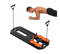 Pilates Board per casa, macchina riformatrice scorrevole multiuso per uso interno ed esterno, attrezzatura portatile per pilates a casa per allenamento completo, allenamento di base, equilibrio