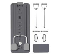 Pilates Board - Piattaforma Per Allenamento Con Struttura In Legno, Piattaforma Per Stabilità Centrale, Allenatore Multiuso | Impostazione Della Fascia Di Resistenza, Utilizzo Della Stazione Di Condiz