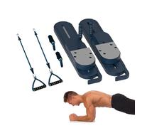 Pilates Board - Pilates Reformer Set di riformatore pieghevole da 75 cm, attrezzo compatto per l'allenamento Core con funzione parziale per rafforzare l'equilibrio e la forza, ideale per yoga