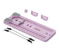 Pilates Board Reformer Set, pieghevole, Sliding Lhanel, Scolpisci una figura snella(Pink)