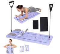 Pilates Board, set di macchine pieghevoli per pilates, per la casa, multifunzionale, per addominali, rimbalzo automatico, attrezzatura per l'allenamento domestico