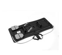 Pilates Board - Set modellante per pilates, portatile, pieghevole, per esercizi a casa, multifunzione 4 in 1, skateboard Pilates (dimensioni: 105 x 40 x 13 cm, colore: nero)