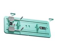 Pilates Board - Set riformatore per pilates aggiornato 2025, 106 x 41 cm, portatile, tavola da pilates domestica, tavola addominale multifunzionale, attrezzatura per il fitness per allenamento di base