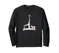 Pilates Bulldog Reformer Pilates amante dei cani da vino Maglia a Manica