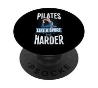 Pilates come uno sport ma più difficile PopSockets PopGrip Adesivo