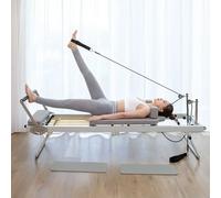 Pilates core bed Yoga trainer multifunzione pieghevole Attrezzatura per il fitness palestra Esercizio plasticità pilates reformer machine Regular latex tube