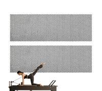 Pilates - Cuscino per riforma, con texture pieghevoli e portatili, set di 2 pezzi, tappetino antiscivolo per riformare, per la pola, le trazioni, i manubri da palestra ed esercizi a casa
