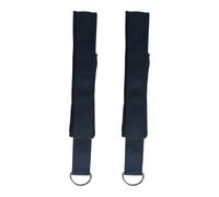 Pilates D Ring Straps - PP+Metal | Pilates Double Strap with Durable Double Ring Design, Fitness Metal D Rinğ Straps for Home Workout Gym Exercise Yoga Ballet Dance Stretching