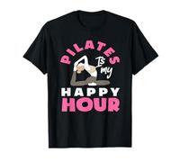 Pilates è il mio appassionato di happy hour Maglietta