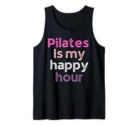 Pilates è Il Mio Happy Hour, Divertente Pilates Lovers Workout Canotta