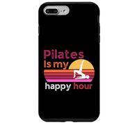 Pilates è il mio happy hour, Divertente Pilates Lovers Workout Custodia per iPhone 7 Plus/8 Plus