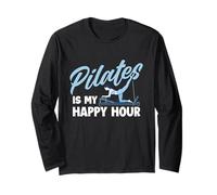 Pilates è Il Mio Happy Hour - Istruttore di Pilates Lover Maglia a Manica
