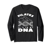 Pilates È Nella Mia Passione Appassionata Dna Maglia a Manica