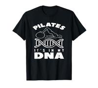 Pilates È Nella Mia Passione Appassionata Dna Maglietta