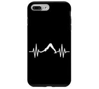 Pilates Heartbeat Fitness Palestra Allenamento Pilates Custodia per iPhone 7 Plus/8 Plus