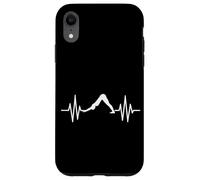 Pilates Heartbeat Fitness Palestra Allenamento Pilates Custodia per iPhone XR