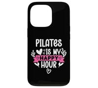 Pilates is My Happy Hour Hot Girls Do Pilates Instructor Era Custodia per iPhone 13 Pro