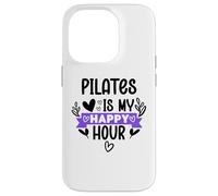 Pilates is My Happy Hour In Pilates Era Pilates Instructor Custodia per iPhone 14 Pro