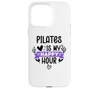 Pilates is My Happy Hour In Pilates Era Pilates Instructor Custodia per iPhone 15 Pro Max