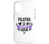 Pilates is My Happy Hour In Pilates Era Pilates Instructor Custodia per iPhone 16