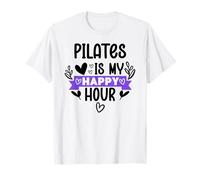 Pilates is My Happy Hour in Pilates Era Pilates Instructor Maglietta