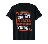 Pilates Istruttore Voce Maglietta