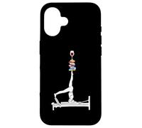 Pilates libri vino Reformer Pilates Leggi Ripeti Custodia per iPhone 16